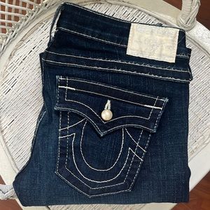 True Religion - Becca jeans - pearl buttons